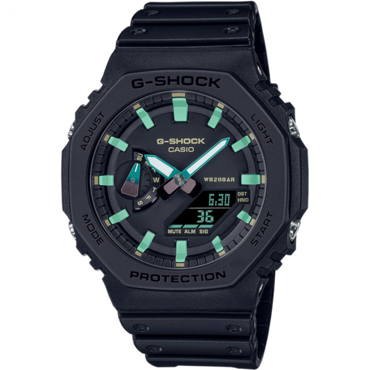 GA-2100RC-1AER CASIO SAT 