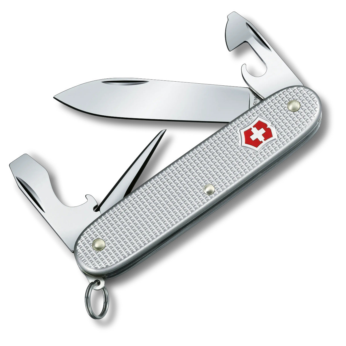 POCKET KNIFE RIDBED ALOX silve VICTORINOX 