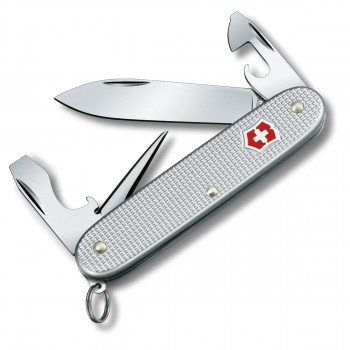 POCKET KNIFE RIDBED ALOX silve VICTORINOX 