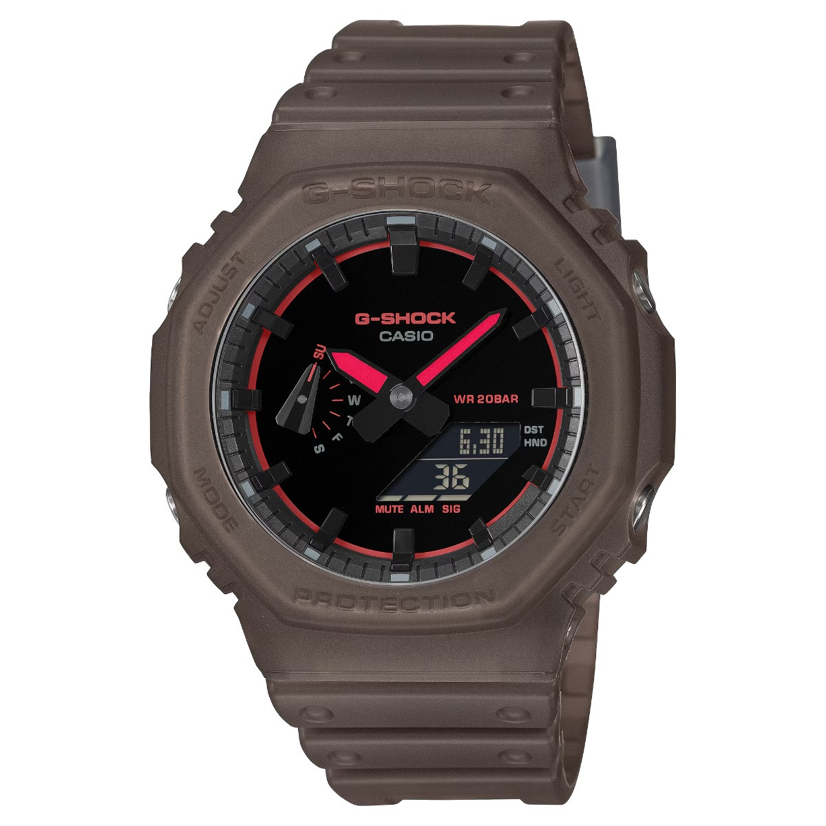GA-2100K-5AER CASIO SAT 
