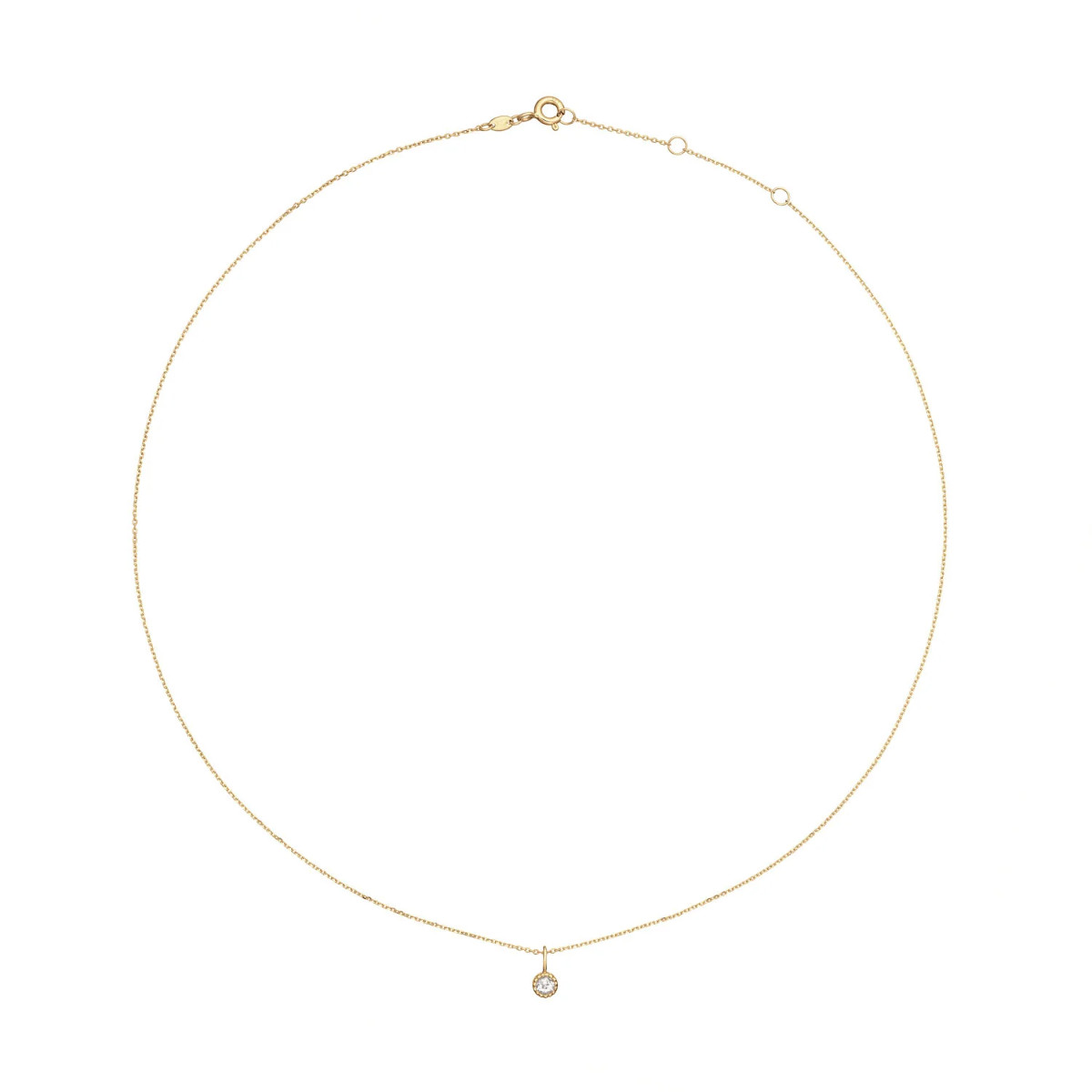 Jackie Gold Grimaldi White Topaz ogrlica 