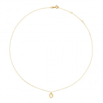 Jackie Gold Spindle ogrlica 