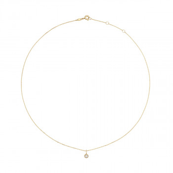 Jackie Gold Grimaldi White Topaz ogrlica 