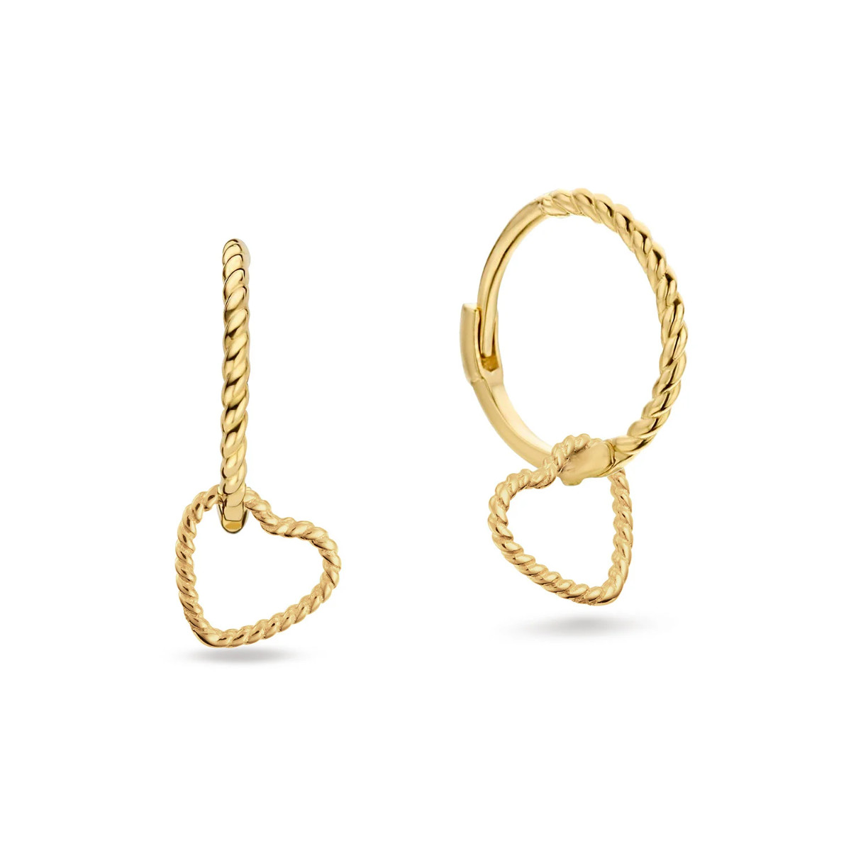 Jackie Gold Amour naušnice 