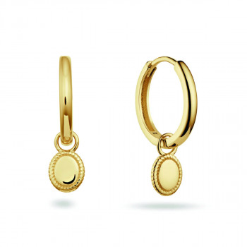 Jackie Gold Amsterdam naušnice 