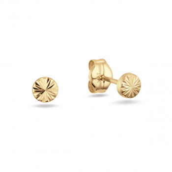 Jackie Gold Soleil Studs naušnice 