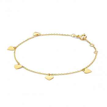 Jackie Gold Corazón narukvica 
