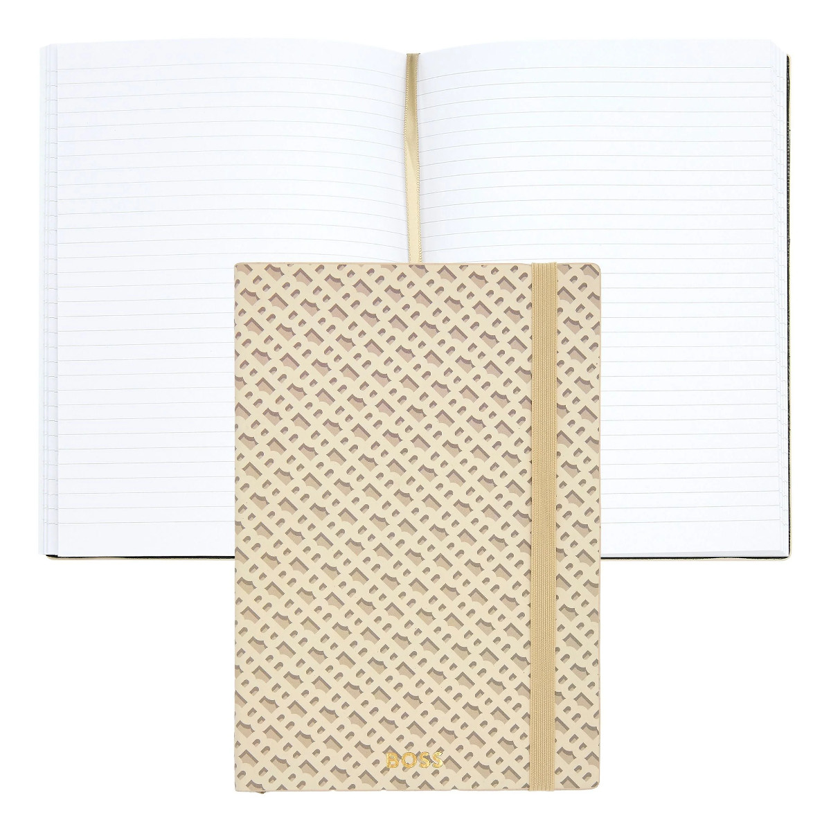 HUGO BOSS NOTES A5 SA MONOGRAMOM 
