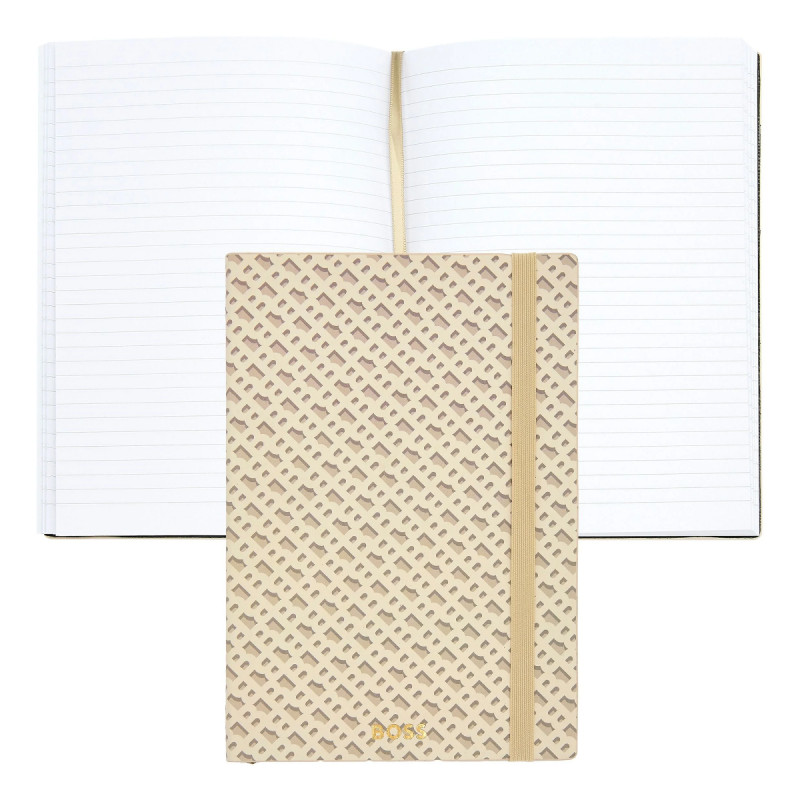 HUGO BOSS NOTES A5 SA MONOGRAMOM 