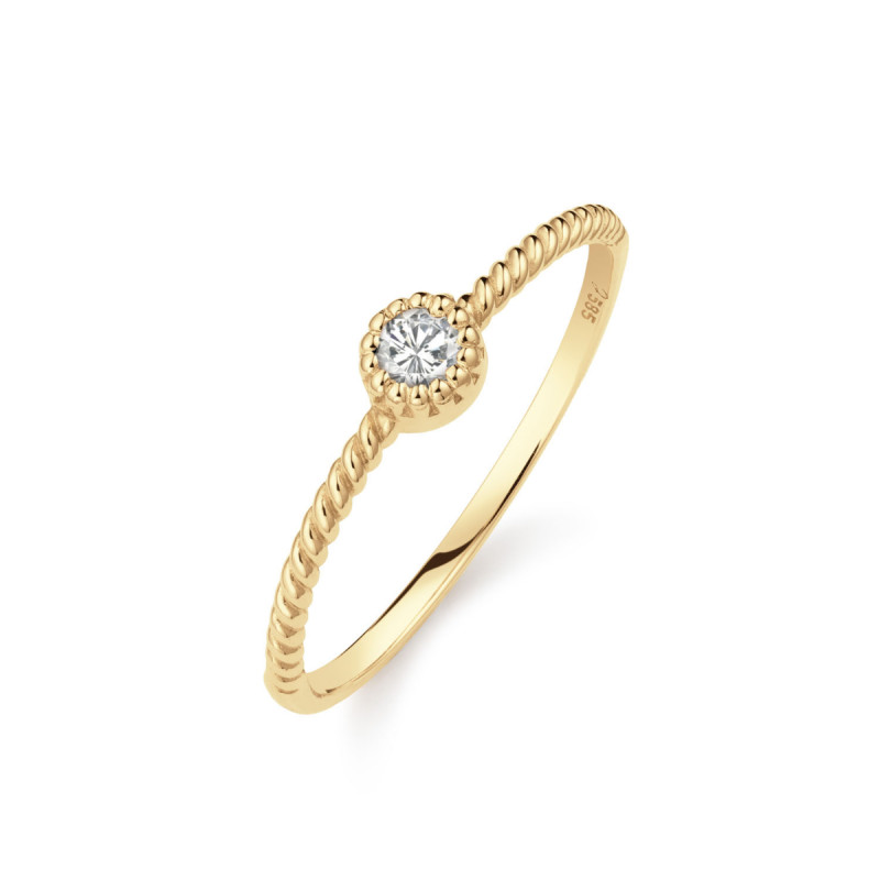 Grimaldi White Topaz prsten 