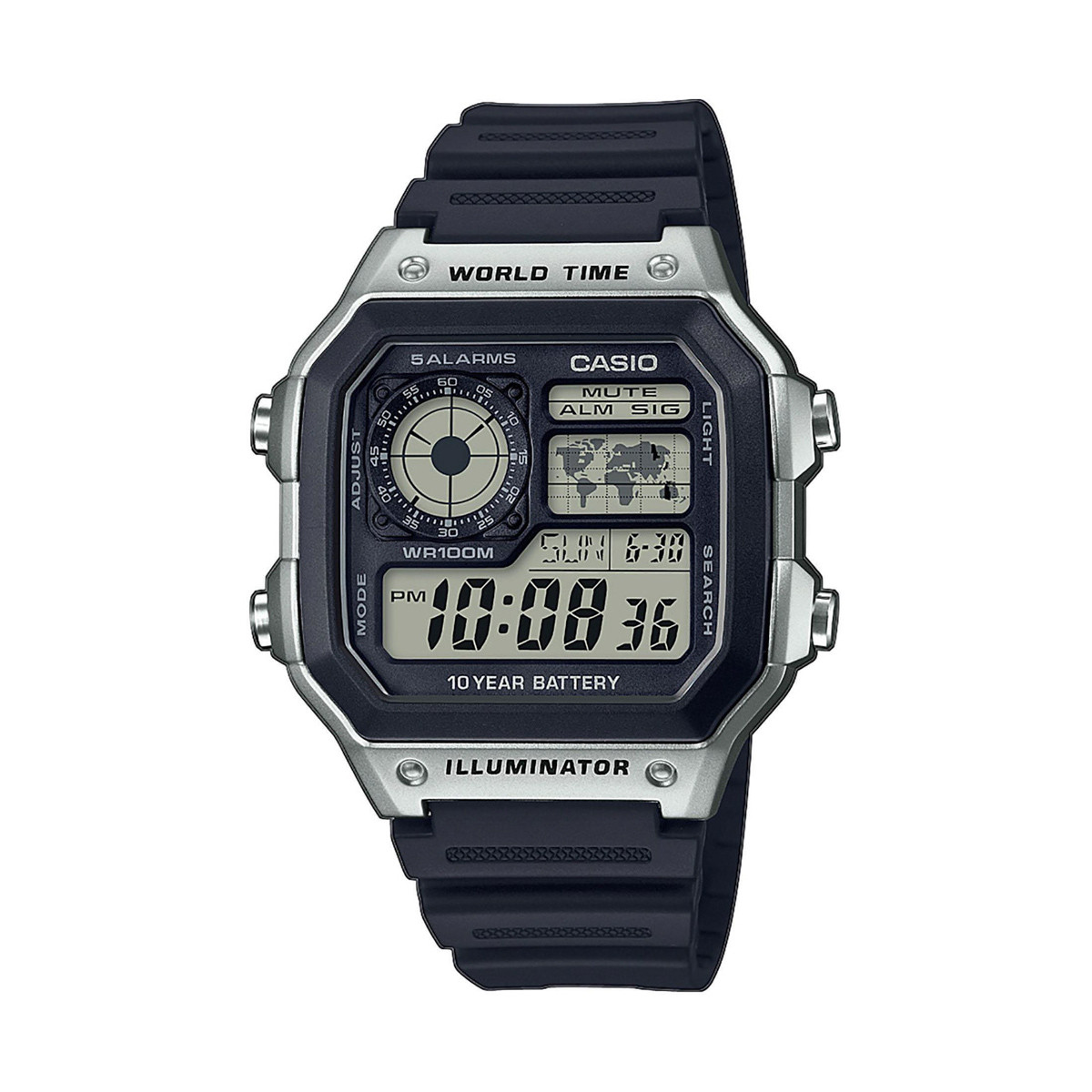 AE-1200WH-1CVEF CASIO SAT 