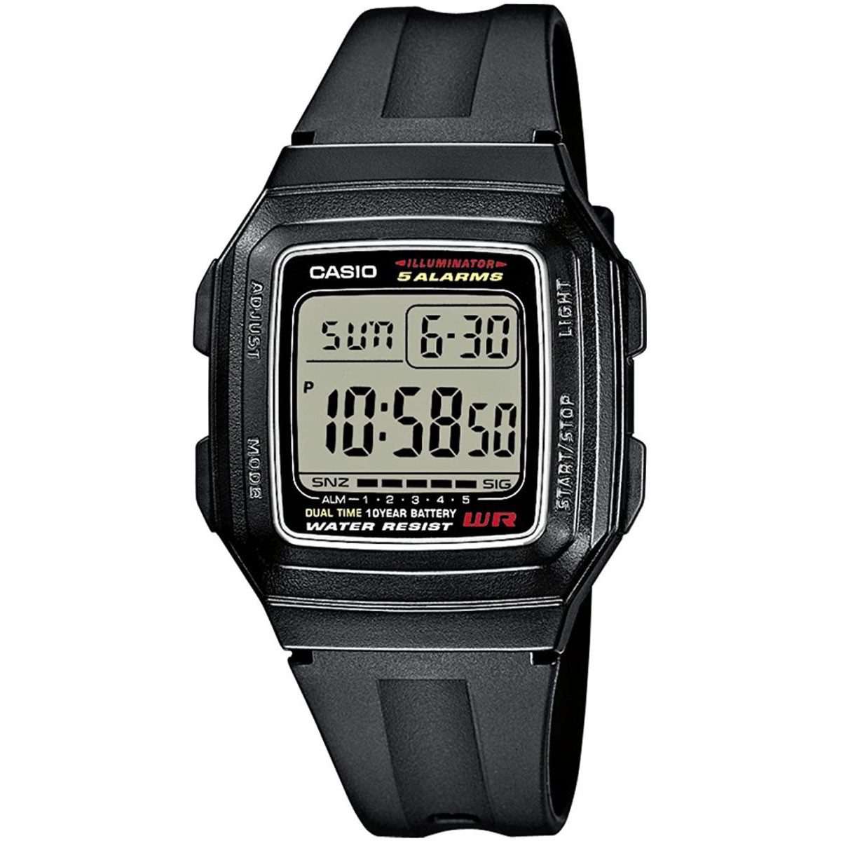 F-201WA-1AEG CASIO SAT 